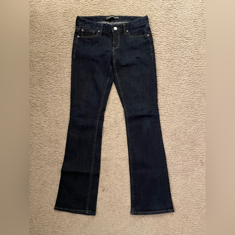 Express jeans barely bootcut jean